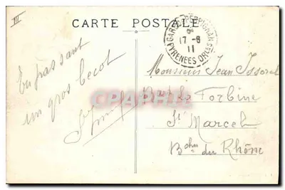 Perpignan — Pałac Sądu — Wyd. L. Gilles, Journaux - Perpignan — Rewers