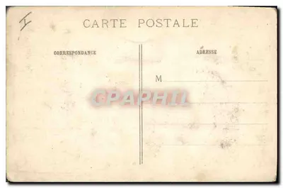 Igreja de São Alberto de Nanterre — bombardeada durante a Grande Guerra 1914-15 — IMP. BAUDINIÈRE — Verso