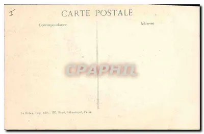Sermaize — rovine dopo la battaglia del 1914 — Edizione Deley, 18ma serie — Verso