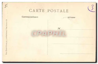 Le Torri del MONT-SAINT-ÉLOI, vicino ad ARRAS — dopo il bombardamento (una vista laterale) — Edit. Lodion, Parigi — Verso