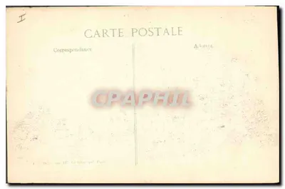 Reims — Rue de Lille — Ruine dopo la guerra — Verso