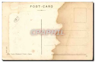 Kair — Sfinks — The Cairo Postcard Trust - Série 627 — Rewers