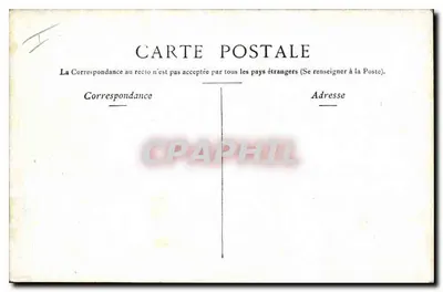 Parijs - Het Paleis van Justitie & De Ste. Chapelle — uitgever niet zichtbaar — Achterkant