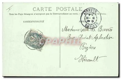 Paryż — Pałac Sprawiedliwości — LL. — n° 116 — Rewers