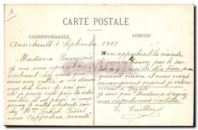 Pont-l'Évêque — Pałac Sądowy — E. Durand, wydawca, Pont-l'Évêque — Rewers