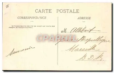 Pau — Palácio de Justiça — Henri Clinguota — Verso