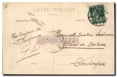 Périgueux - Pałac Sądowy i bulwary — Nowe Galerie, Périgueux — Rewers
