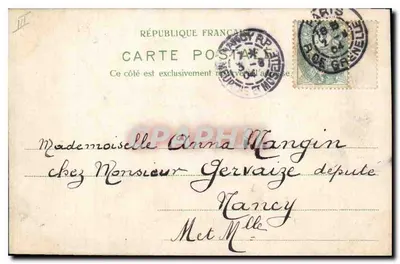 Paris. Palácio de Justiça — visão do ponte e da Sena — editor F.K. Paris — Verso