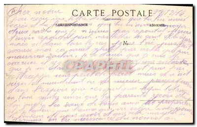 Provins — Palácio de Justiça — editor Vachon, n° 41 — Verso