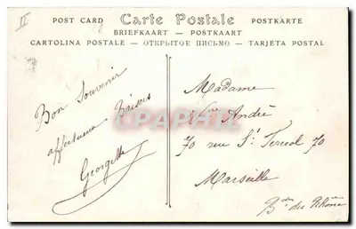 Périgueux — Pałac Sądownictwa — Bulwar Michel-Montaigne — wydawca Jhot, nr 93 — Rewers