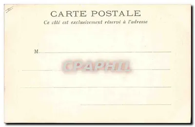 Paris — Palácio de Justiça — L. J. & Cie, editora, Angoulême-Paris — Verso