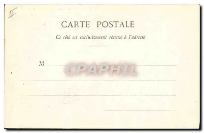 Poitiers — Wewnętrzny widok Prévôté — H. B., 50 — Rewers