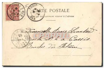 Poitiers — Palácio de Justiça — Novas Galerias Partiennes — Verso