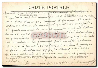 Fonquevillers — Interior da igreja destruída pela artilharia alemã — Visado em Paris No. 163 — Verso