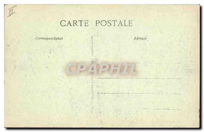 Roye dopo la Grande Guerra — La Rue Basseville — editore Léon Carou — Verso