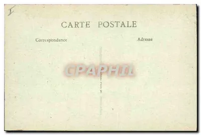 Roye (Somme) — Um canto da Place d'Armes destruído durante a guerra 1914-1918 — Lib. Mme P. Caffet — Verso