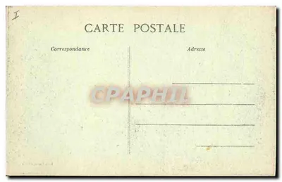 Roye na de Grote Oorlog — La Rue de Paris — Uitgever Léon Caron — Achterkant