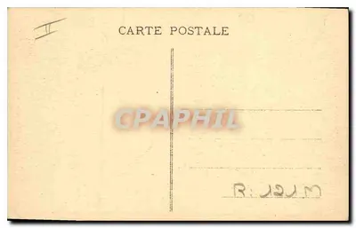Een Jonge Schapenboer — In Auvergne — Uitgever: Adolphe Valvour, Lezat-sur-Lèze — Achterkant