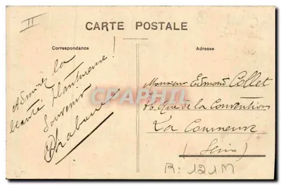 Jonge Auvergnate — Type d'Auvergne n°2829 — MT — Achterkant