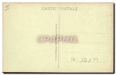 Auvergnia — Bogate stroje i fryzury auvergnaskie — J. Gautrefonjens, Wyd. Ollierpues (P.-de-B.) — Rewers