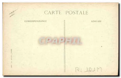 Bourrées da Auvergne — Dança tradicional auvergnata — Editor: Deléy, Paris, n° 66 — Verso