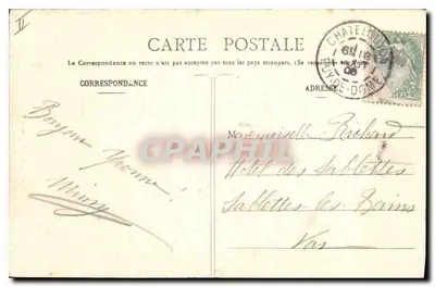 Giovani Auvergnate — 371 — Lit. Bougd-Béal, 21, Rue de l’Ecu, Clermont-Ferrand — Verso
