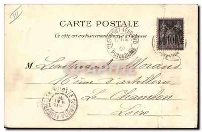 Four bénal en Auvergne — éditeur Lib. Bougé-Prat, n° 21, Rue de l'Écor. Clermont-Ferrand — Verso