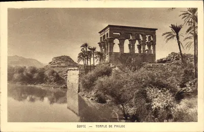 Egito — Templo de Philoé — Braun & Cie, imp.-édit. Paris