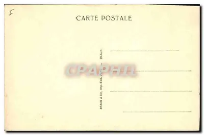 Egito — Templo de Philoé — Braun & Cie, imp.-édit. Paris — Verso