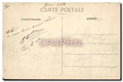 Troyes - A Prefeitura — Coleção T.G. n°20 — Verso