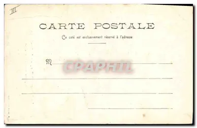 De Pouliguen a Batz, na Grande-Côte — Uma caverna nos Rochos — A. Tharet Ed., Nantes — Verso