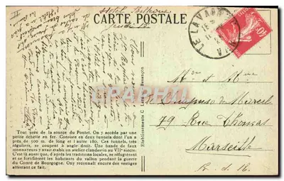 Jaskinia Vieille-Roche — Dolina Loue — MOUTHIER-HAUT-PIERRE — Rewers