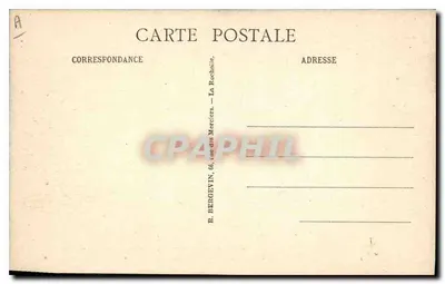 Grotta abitata lungo la costa, detta « Grotta delle Fontane » — Dintorni di Royan — MESCHERS-LES-BAINS — n° 6782 — Verso