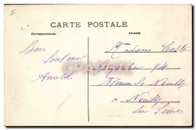Okręgi FAREMOUTIERS — Zamek Coteaux - Jaskinia — Wyd. Fortuné, Tabacs — Rewers