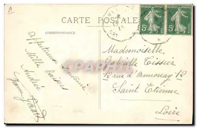 Alesia — Widok zabytkowego monumentu, wykopaliska 1908-1909 — Pro Alesia — Rewers