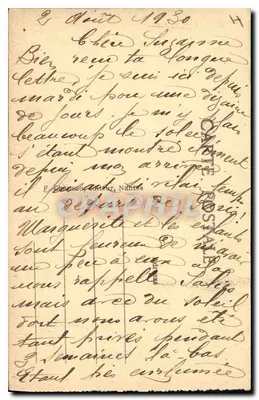 Le Pouliquen (Loire-Inf.) — A Gruta Perforada para o Mar — Editor F. Théodore, Nantes, n° 92 — Verso