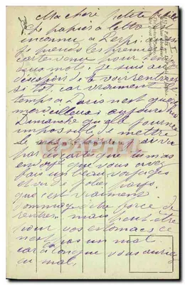 Pałac Sądowy w Paryżu — widok budynku z samochodem z epoki — wydawca Paryż, nr 177 — Rewers