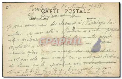 Fontoisse — Pałac Sądowy — A. Asnière, n°72 — Rewers