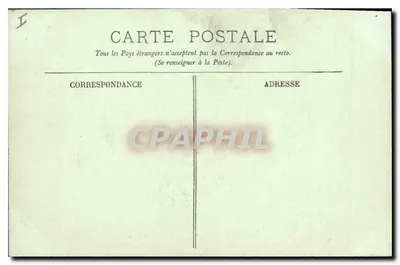 Poitiers — Paleis van Justitie — De Kachel van de Graaf van Poitiers — LL. — Achterkant