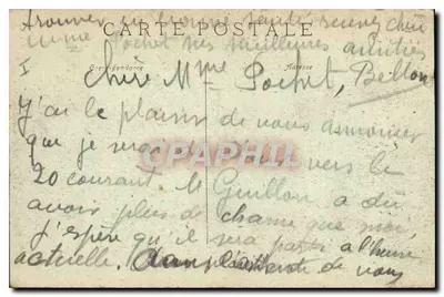 Distruzione a Bellon — 14/6/1919 — editore non identificato — Verso