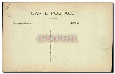 Arredores de Compiègne — A Árvore de Quennevières — Franceses, lembremo-nos! — Phototypie Baudinière, Paris — Verso