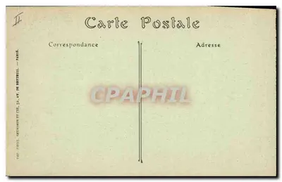 Intérieur d'une maison en ruines — Campagne 1914-1917 — Noyon (Oise) — Visé Paris N° 879 — Verso