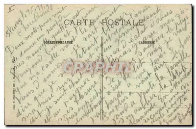 Verdun (Meuse) — Le rovine della cattedrale dopo la guerra 1914-1918 — Visé Paris 179 bis — Verso