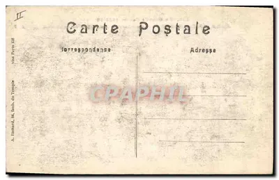 Mont-Saint-Éloi — Aspecto após bombardeio alemão — A. R. n°158 — Verso