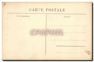 Een dorpsidylle — Serie 1112 — Departement Puy-de-Dôme, uitgever M.B. Puy — Achterkant