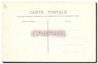 Em Auvergne — Um Jantar de Casamento — série 90 — Verso
