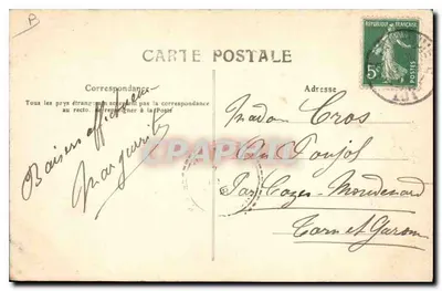 L'Auvergne — Szczęśliwy Para — I.L. n°305 — Rewers