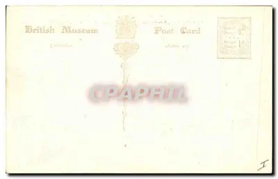 O pesamento do coração do escriba Ani, na presença de Osiris e dos deuses do Outro Mundo — British Museum, Sala Egípcia Primeira — editor Donald MacBeth Ludgate Hill, n°59 — Verso