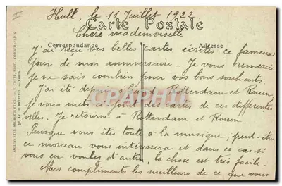 Rouen — Pałac Sądowy, fasada na ulicy Jeanne d'Arc — JND Fot. — Rewers