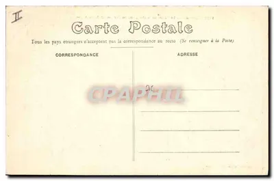 Rennes — Pałac Sądowy, dawniej Sejm Bretanii — Wydawca: E. Mary-Housselière, Rennes — Rewers